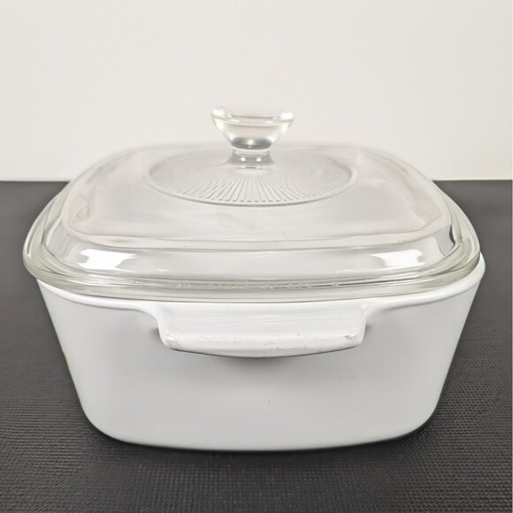 Vintage Corning Ware A-1 1/2-B Wild Flower Casserole Dish with Lid 1.5 Liter - Picture 2 of 7